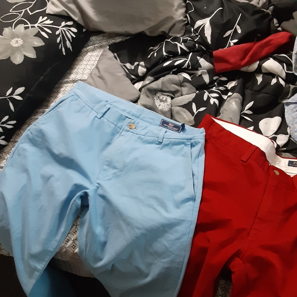 Polo and vineyard vines pants